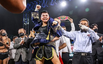 Tự hào cô bé Thu Nhi bán vé số trở thành nhà vô địch WBO thế giới
