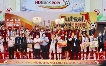 Kết thúc giải futsal vô địch quốc gia: Ngôi vương không đổi chủ