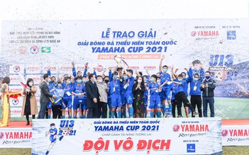 PVF đăng quang ngôi vô địch Giải bóng đá Thiếu niên toàn quốc 2021