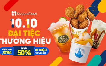 ShopeeFood tăng cường hỗ trợ đối tác và người dùng qua sự kiện thường niên 10.10