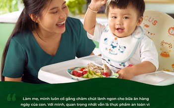 Cùng con lớn khôn từ bữa ăn lành, ngon mỗi ngày