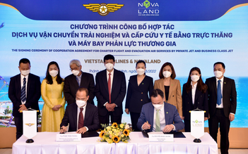 Novaland và Vietstar Airlines triển khai dịch vụ trải nghiệm và cấp cứu bằng đường không