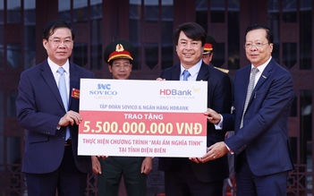 Sovico, HDBank trao tặng kinh phí xây dựng 100 căn nhà tình nghĩa cho tỉnh Điện Biên
