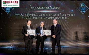 Phúc Khang ‘lập cú đúp’ tại Dot Property Vietnam Awards 2022: Thương hiệu xanh và nhân văn
