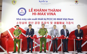 Khánh thành nhà máy sản xuất thiết bị PCCC HI-MAX VINA
