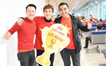 Sao Việt nô nức đi cổ vũ cho đội tuyển U.23 Việt Nam