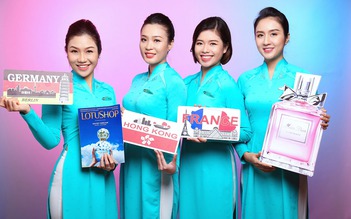 Thỏa mãn với dịch vụ bán hàng miễn thuế đẳng cấp 4 sao của Vietnam Airlines