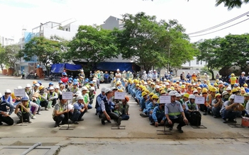 Những ngày cuối năm trên công trường dự án HausNeo