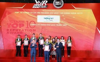 TransViet vinh dự nhận giải thưởng Top 10 công ty du lịch uy tín năm 2019