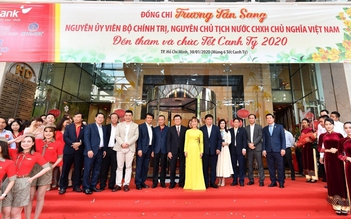 Nguyên Chủ tịch nước Trương Tấn Sang thăm, chúc tết, mở đầu kỷ nguyên số HDBank, Vietjet