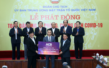 ACB ủng hộ 10 tỉ đồng phòng chống dịch Covid-19