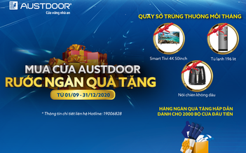 Mua cửa cuốn Austdoor - rước ngàn quà tặng