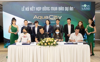 Đảm bảo tiến độ triển khai, Aqua City tiếp tục là điểm sáng hút đầu tư