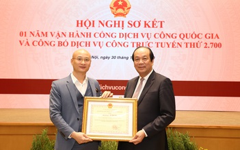 Ví MoMo nhận bằng khen vì những đóng góp cho sự phát triển của Cổng DVCQG