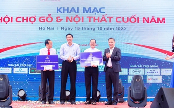 Khai mạc Hội chợ Gỗ và Nội thất cuối năm tại Đồng Nai