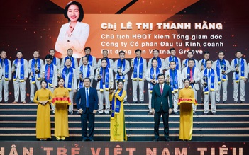 CEO VietnamGroove đạt giải thưởng ‘Doanh nhân trẻ Việt Nam tiêu biểu’ 2022