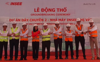 Công ty INSEE Việt Nam khởi công xây dựng dây chuyền 2 trạm nghiền INSEE Thị Vải