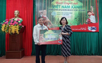 Thêm 150.000 cây xanh được trồng ‘Vì màn chắn xanh Việt Nam’