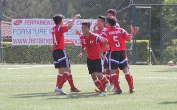 U.18 PVF gây tiếng vang trên đất Ý