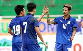 Vùi dập đội bóng đến từ Hàn Quốc, U.21 Thái Lan tuyên bố chỉ mới bung 70% sức