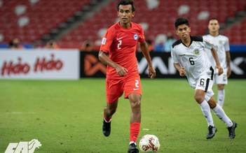 Tuyển Singapore tổn thất lớn, hậu vệ trái số 1 Shakir Hamzah chia tay AFF Cup 2020