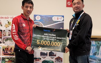 Hùng Dũng trở thành VĐV đầu tiên của SEA Games nhận thưởng nóng từ Báo Thanh Niên