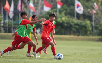 U.16 Việt Nam khởi đầu thuận lợi bất ngờ tại Indonesia