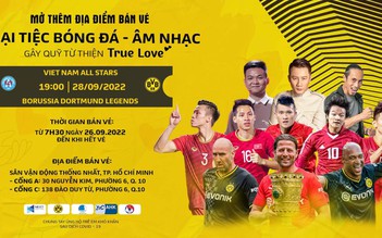 Nhiều ngôi sao Việt Nam gặp đội huyền thoại Dortmund gây quỹ cho trẻ em hậu Covid-19