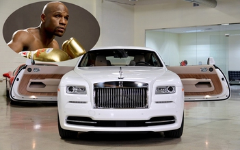 ‘Độc cô cầu bại’ Mayweather khoe dàn xe Rolls-Royce gần 3 triệu USD