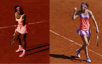 Serena đối đầu với Safarova trong trận chung kết Pháp mở rộng
