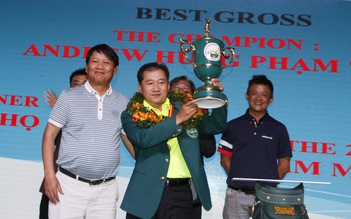 Andrew Hùng Phạm vô địch Giải golf TP.HCM mở rộng 2016
