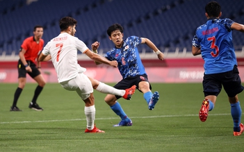 Kết quả bán kết bóng đá nam Olympic, Nhật Bản 0-1 Tây Ban Nha: Samurai gục ngã với 1 cú húc!