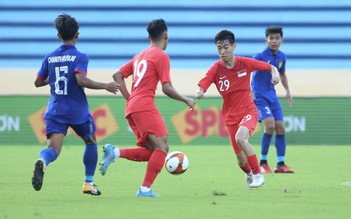 Kết quả U.23 Singapore 2-2 U.23 Lào, SEA Games 31: ‘Xứ triệu voi’ gây sốc!