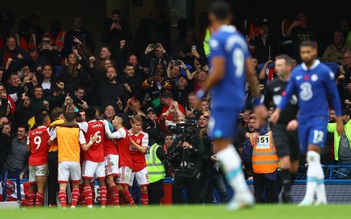 Kết quả Chelsea 0-1 Arsenal, Premier League: Gabriel Magalhaes đưa 'Pháo thủ' trở lại đỉnh bảng