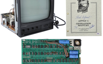 Máy tính Apple 1 hiếm có đấu giá gần 6,2 tỉ đồng