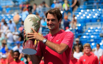 Hai ‘lão tướng’ Federer và Serena cùng đăng quang tại Cincinnati Masters