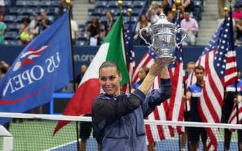 Pennetta lần đầu đăng quang Grand Slam rồi giải nghệ