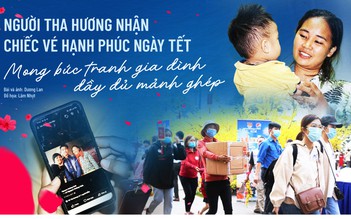 Người tha hương nhận chiếc vé hạnh phúc ngày tết: Mong bức tranh gia đình đầy đủ mảnh ghép