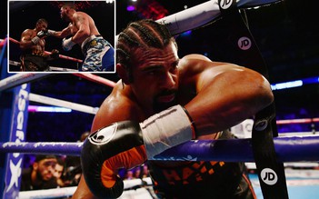 David Haye thua sốc trước tay đấm dưới cơ