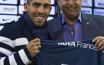 Trở lại Boca Juniors, Tevez lại khiến người hâm mộ Trung Quốc tức giận