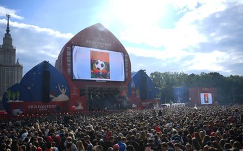 Bùng nổ ngày khai mạc Fan Fest Zone Moscow