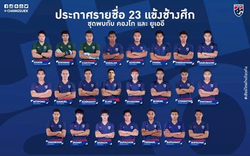 Vòng loại World Cup 2022: Thái Lan gọi trở lại “sát thủ” Dangda