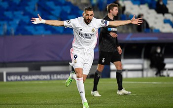 Kết quả Cúp C1/Champions League, Real Madrid 2-0 Moenchengladbach: Benzema tỏa sáng, ‘kền kền trắng’ vào vòng 1/8