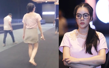 Lý Nhã Kỳ đi chân đất, tất tả chỉ đạo Lynk Fashion Show 2015