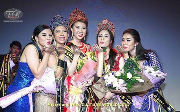 Trần Ngọc Trâm giành giải Hoa hậu Văn hóa Thế giới tại Philippines