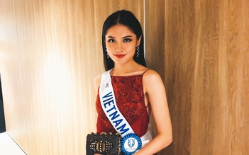 Thùy Dung nhận phần thưởng đầu tiên tại 'Miss International 2017'