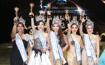 Vũ Lâm đăng quang Hoa hậu Quý bà châu Á 2017