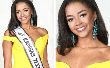 Cô gái da màu cao 1,63m đăng quang Miss Teen Mỹ 2018