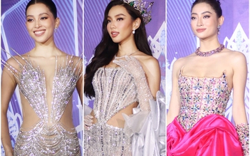 Dàn hoa hậu đọ sắc trên thảm đỏ chung kết Hoa hậu Thế giới Việt Nam 2022