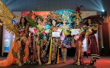 Thúy Vi vào Top 3 trang phục dân tộc tại 'Miss Asia Pacific International 2018'